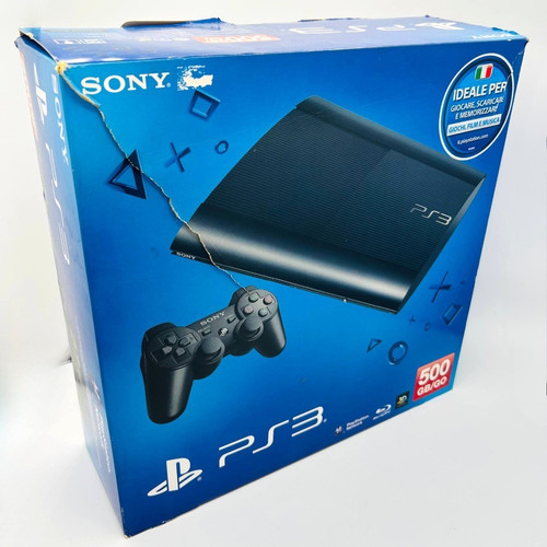 Sony ps3 slim 500gb console - ps3,