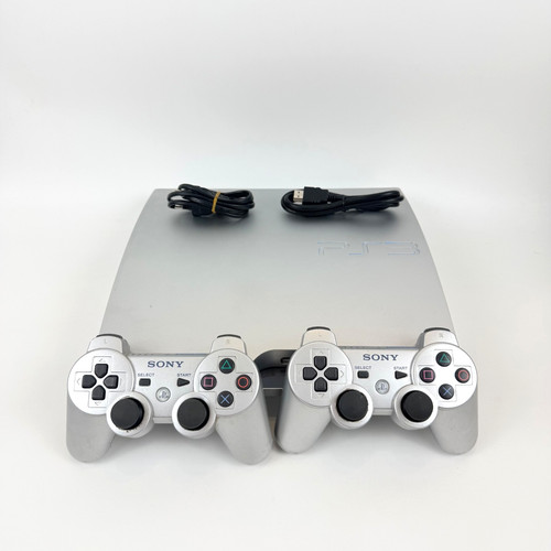 Console sony ps3 slim silver - console,