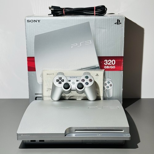 Sony playstation slim - 3, silver