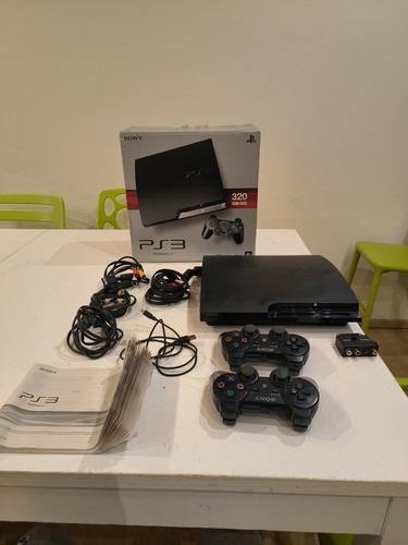 Sony ps3 slim 320gb - nero, lotto