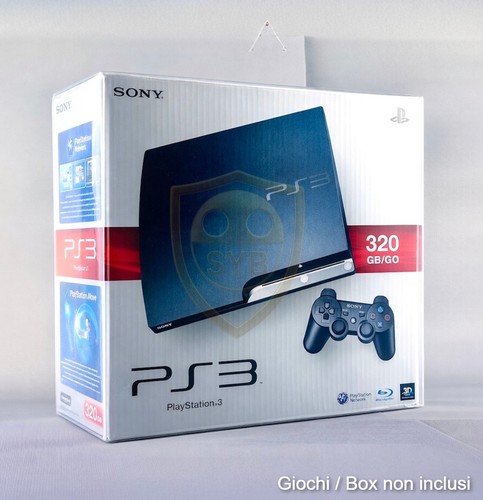 Custodia ps3 slim sony - ps3,
