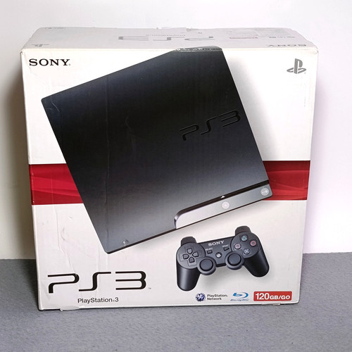 Playstation ps3 slim - 3, 120gb
